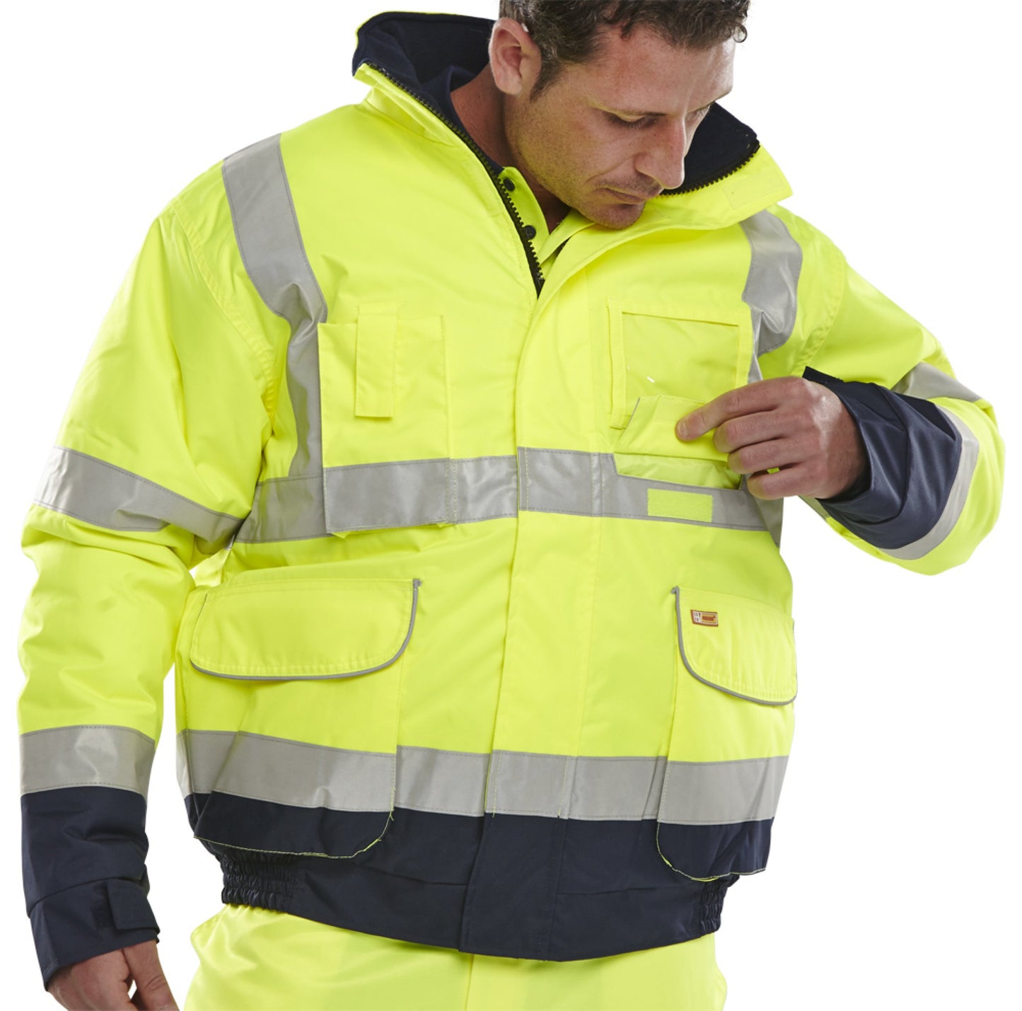 Beeswift Spd208 Saturn Yelllow / Navy Bomber Xs