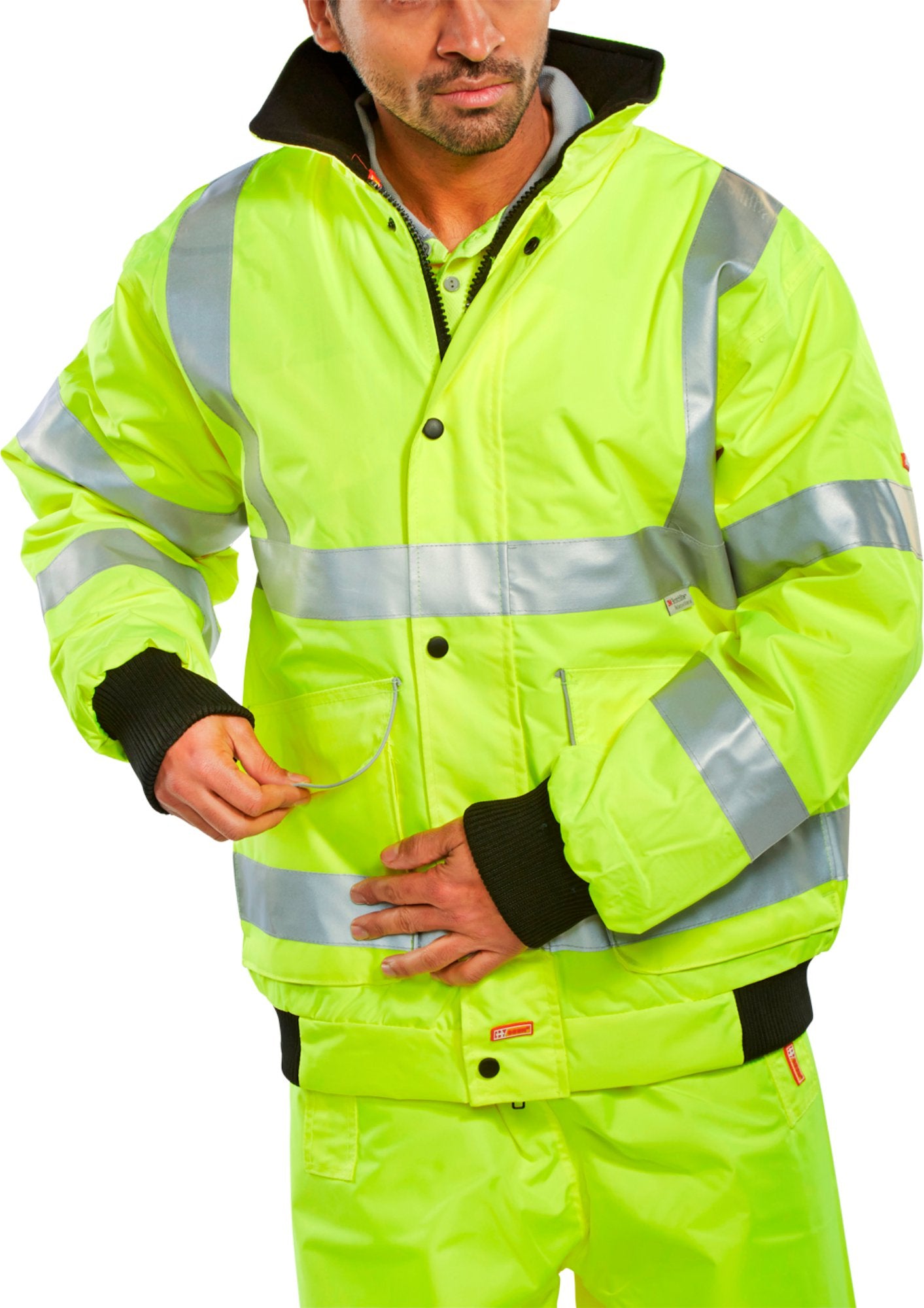 Beeswift Super Bomber Jacket Saturn Yellow L