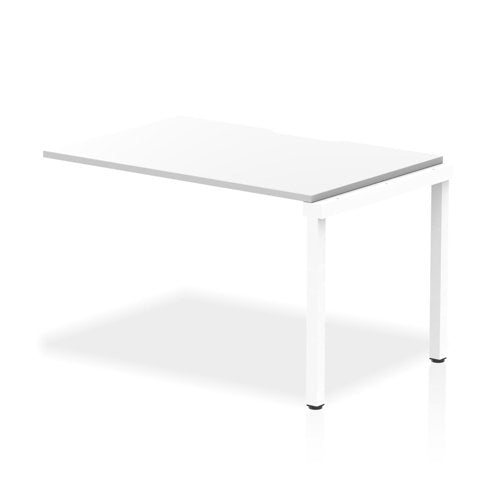Evolve Plus 1200mm Single Row Extension Kit White Top White Frame BE316 DD