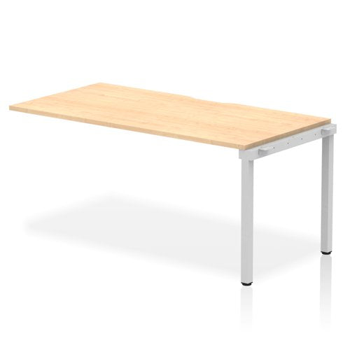 Evolve Plus 1600mm Single Row Extension Kit Maple Top Silver Frame BE329 DD