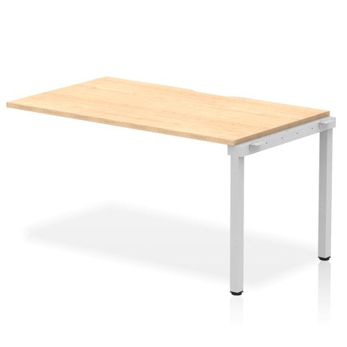 Evolve Plus 1400mm Single Row Extension Kit Maple Top Silver Frame BE334 DD