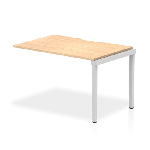 Evolve Plus 1200mm Single Row Extension Kit Maple Top Silver Frame BE339 DD