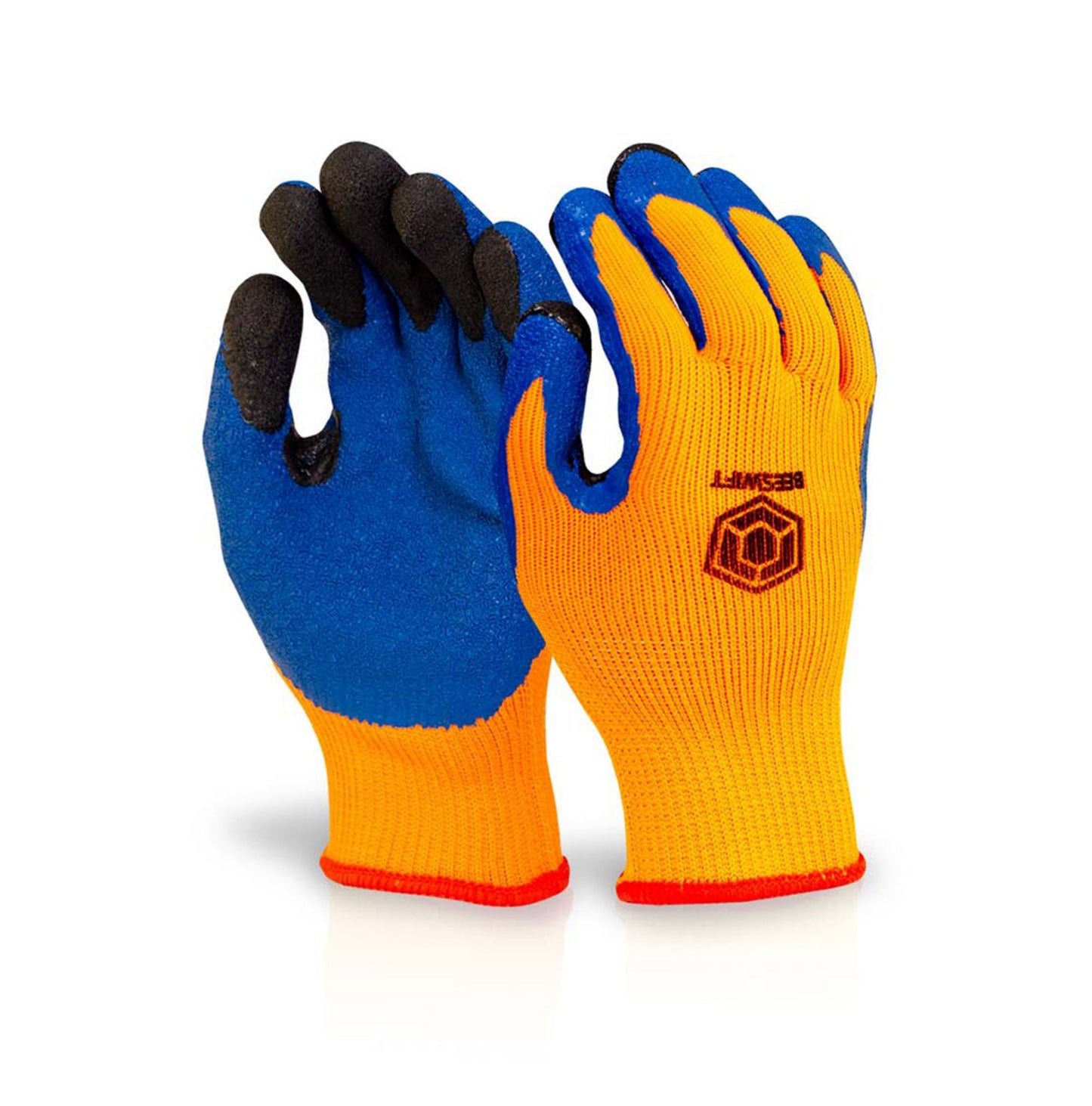Beeswift Latex Thermo-Star Fully Dipped Glove Orange 10
