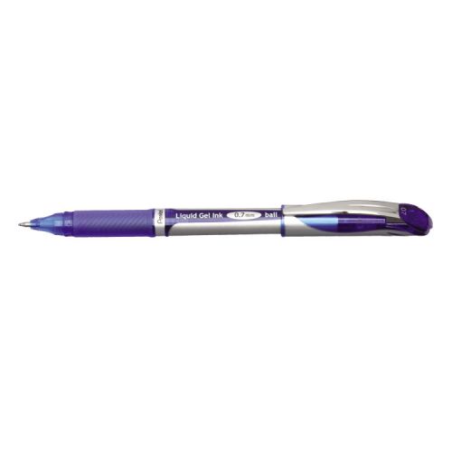 Pentel Energel XM Gel Rollerball Pen 0.7mm Tip 0.35mm Line Blue (Pack 12) - BL57-CO