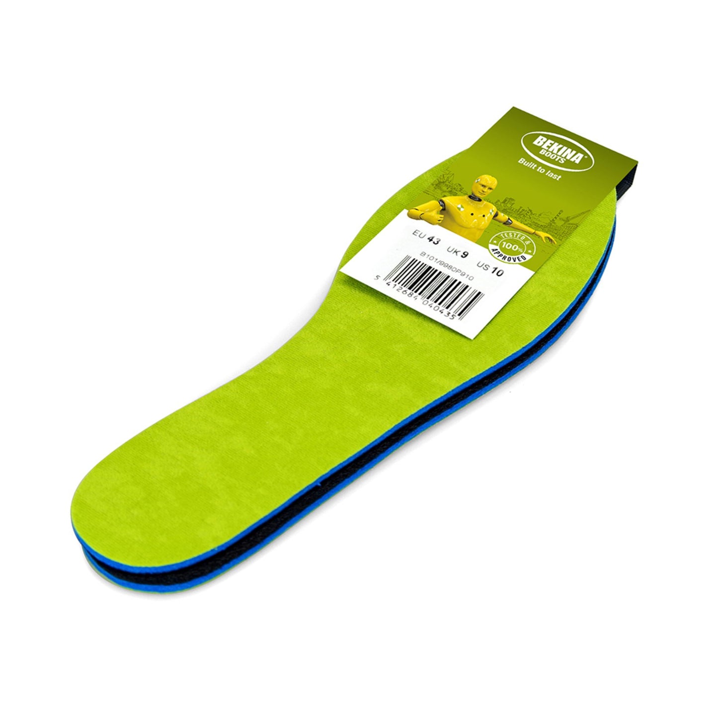Bekina Steplite Easygrip Insole Size 06.5 / Eu 40 (Pack of 5)