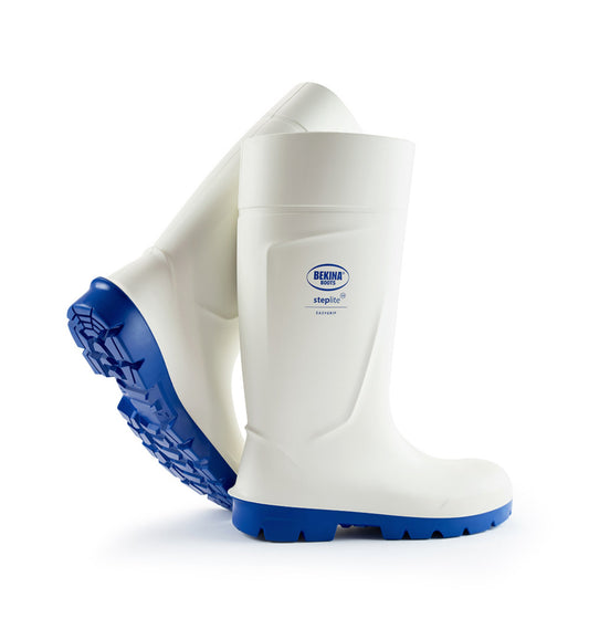 Bekina Steplite Easygrip Safety S4 White Size 10 / Eu 44
