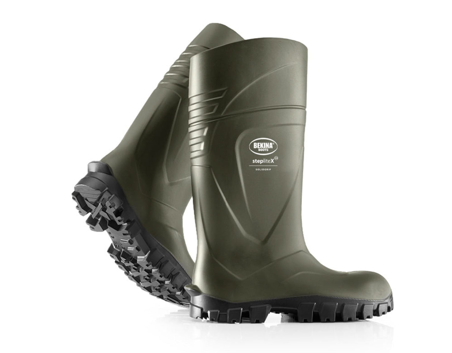 Bekina Steplite X Solid Grip Non Safety Green Size 13 / Eu 48