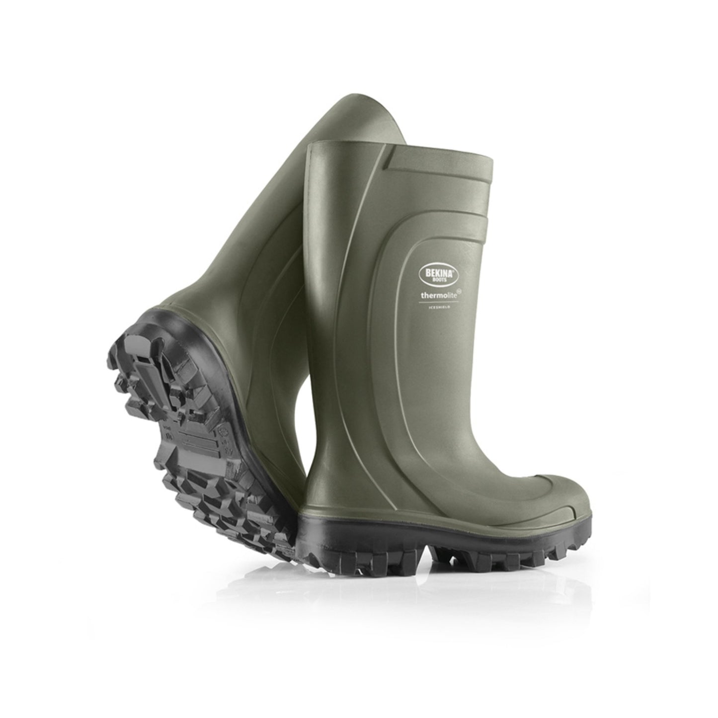 Bekina Thermolite S5 Wellington Boot Green Size 10.5 / Eu 45 (Pair)