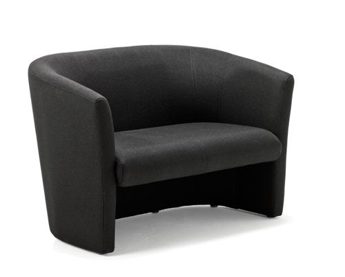Dynamic Neo Twin Tub Soft Seating Sofa Black Fabric Finish - BR000106 DD