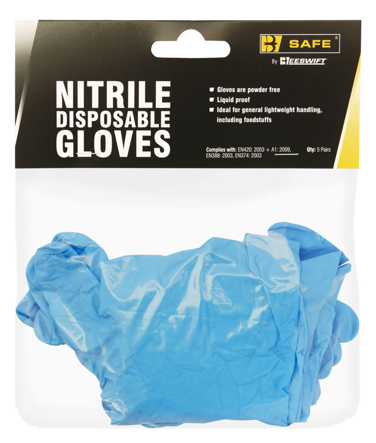 Beeswift B-Safe Nitrile Disposable Glove