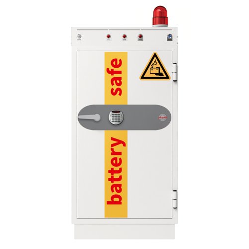 Phoenix Battery Commander Pro BS1943E Size 3 Battery Storage & Charging Safe with Electronic Lock VDMA Certified - BS1943E