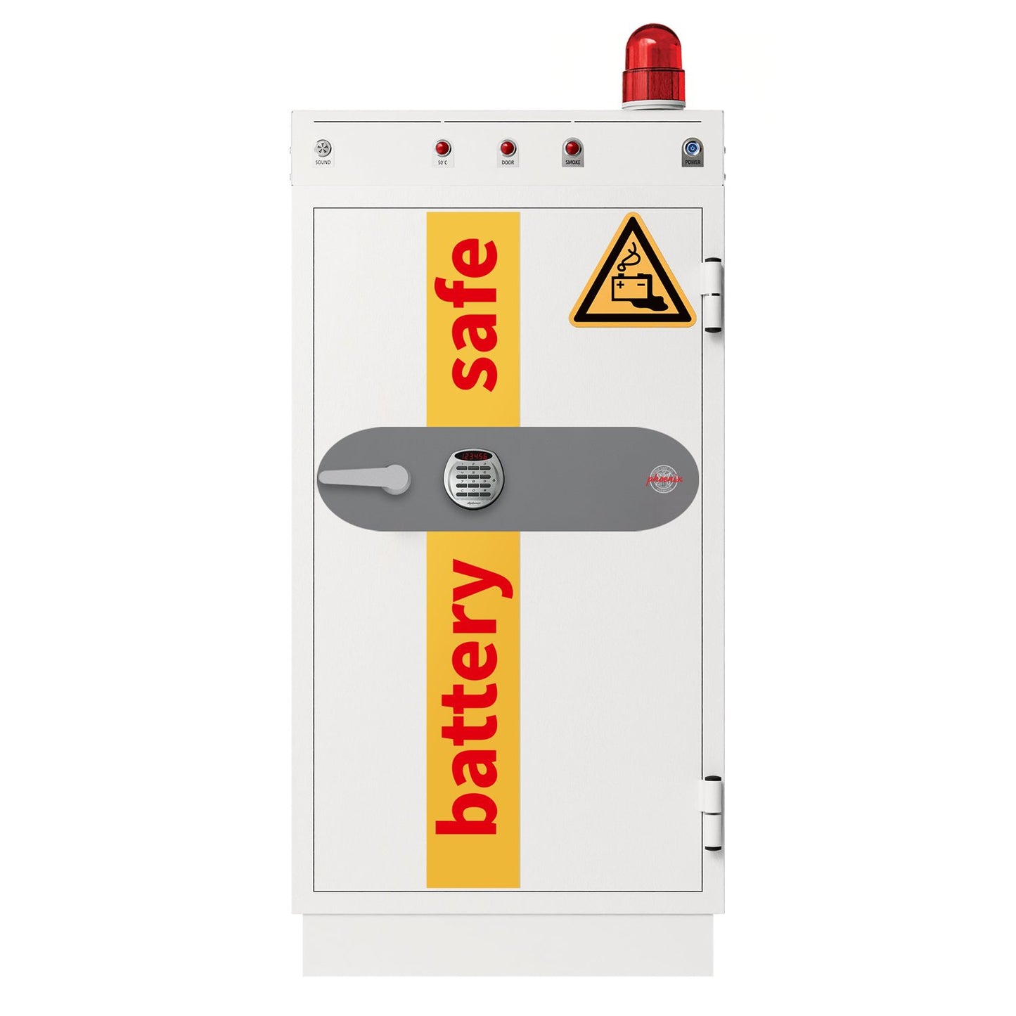 Phoenix Battery Commander Pro BS1943E Size 3 Battery Storage & Charging Safe with Electronic Lock VDMA Certified - BS1943E