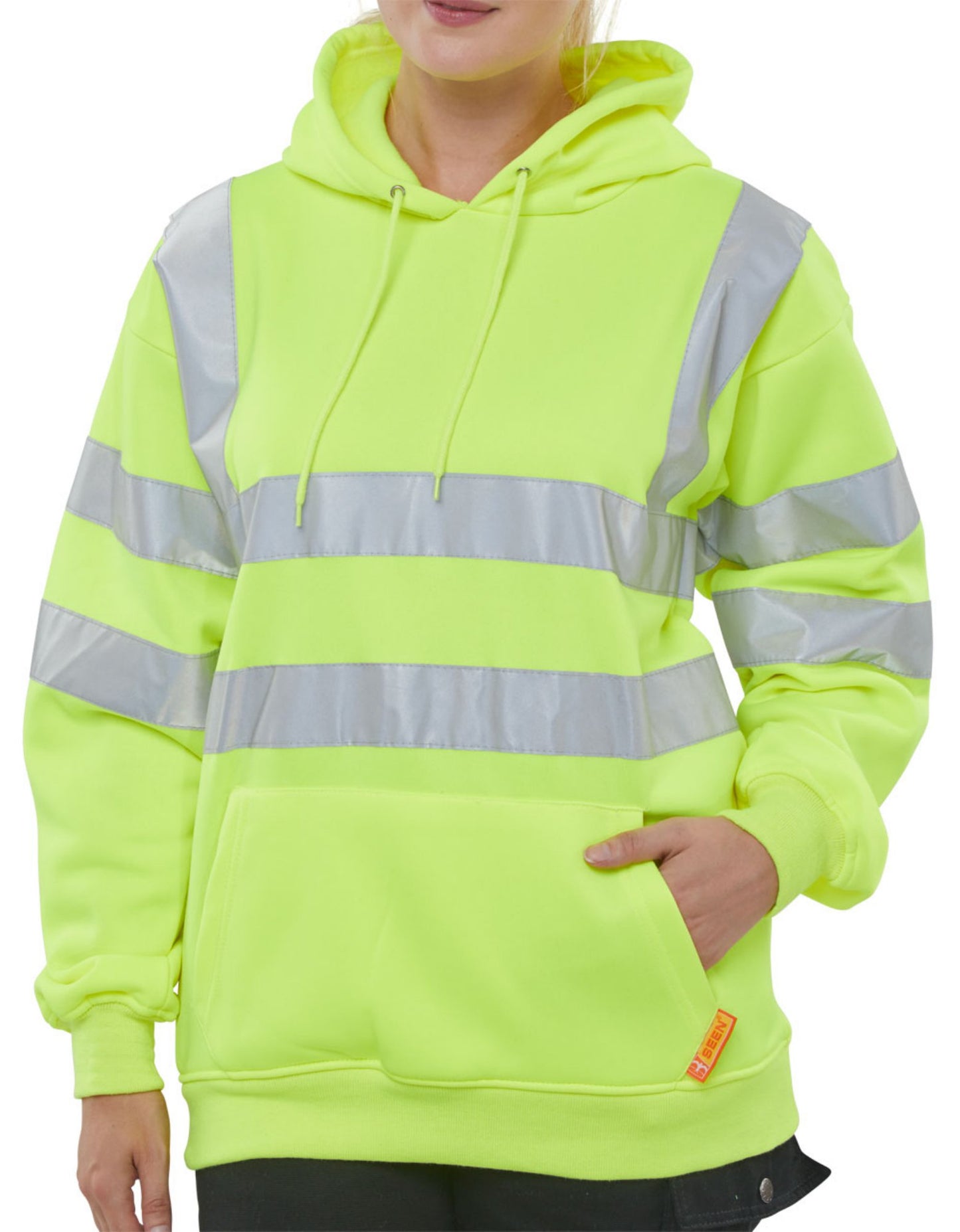 Beeswift Pull On Hoody Sweatshirt Saturn Yellow M