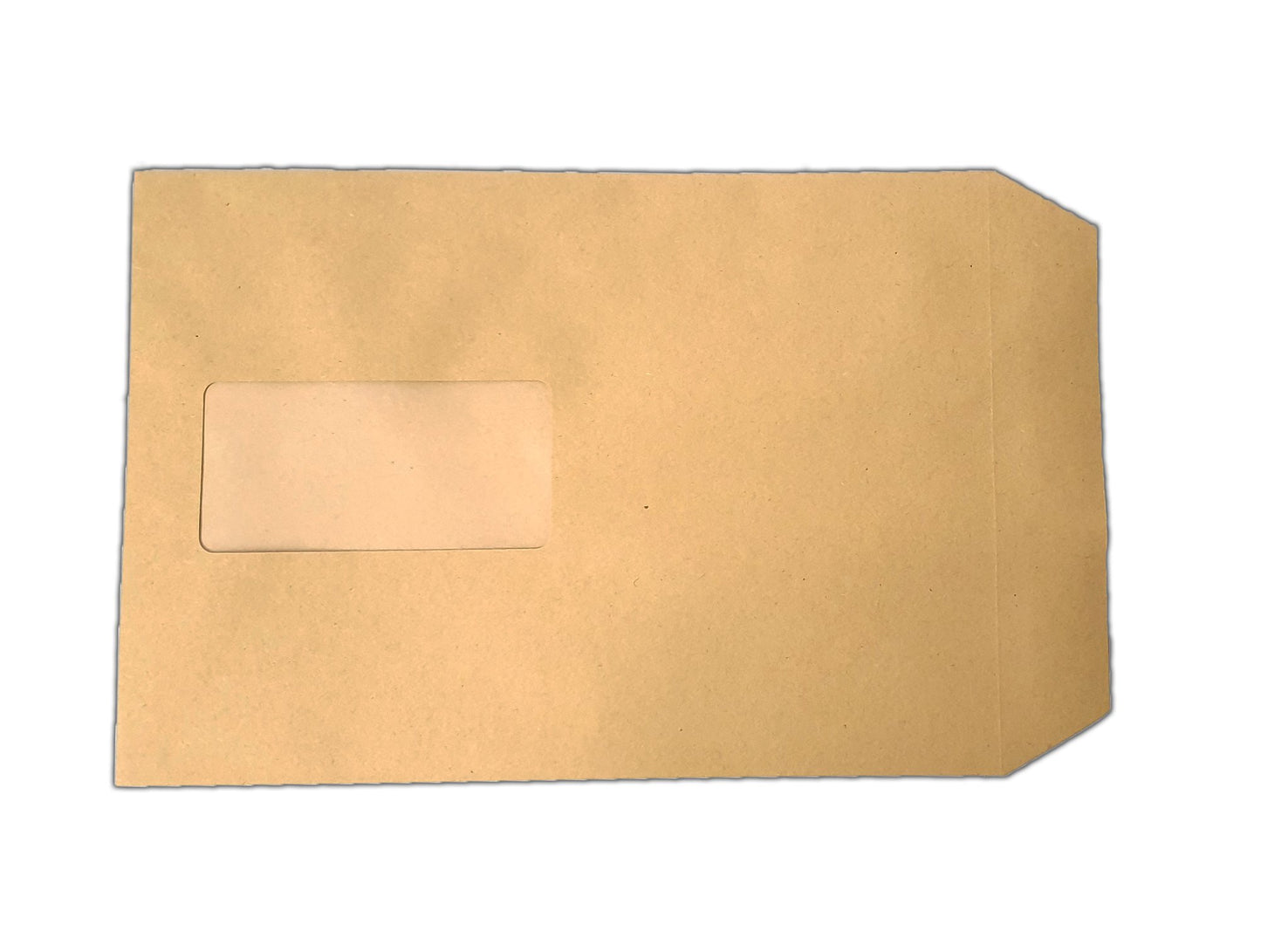 C5 Envelopes Window Self Seal 90gsm Manilla (Pack of 500)