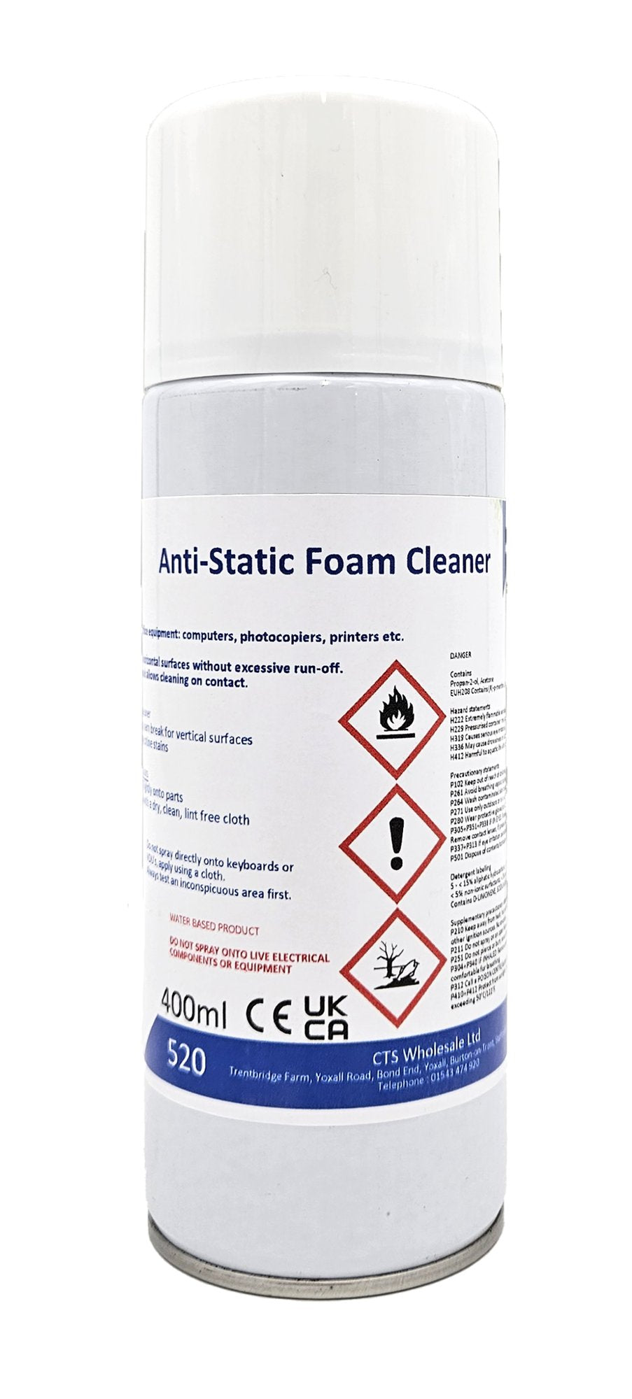 Foam Cleaner 400ml Aerosol