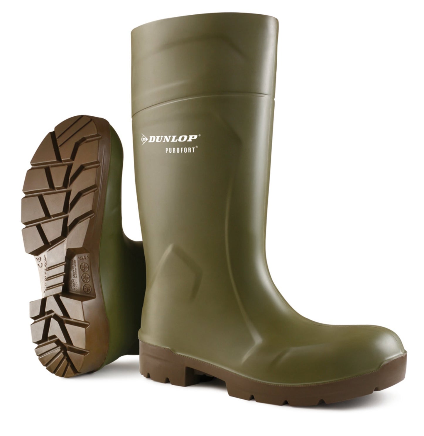 Dunlop Purofort Multigrip Safety Green 03