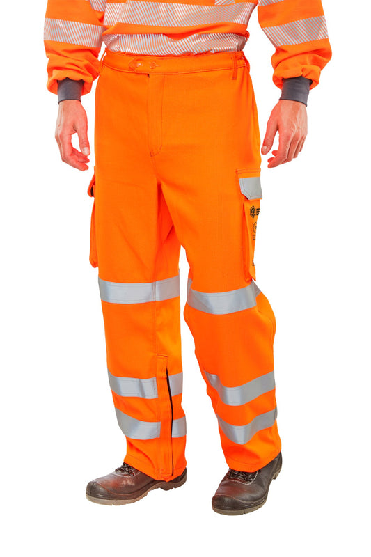 Beeswift Orange Arc Compliant Ris Trouser Orange 36