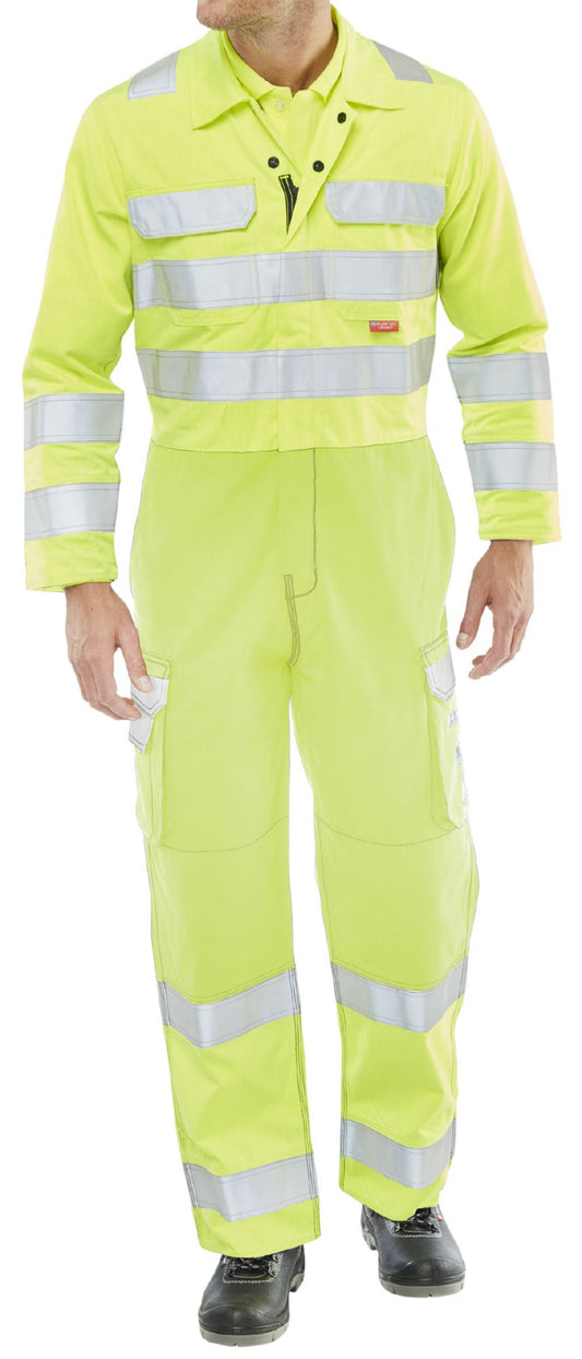 Beeswift Arc Flash Coverall Saturn Yellow 38