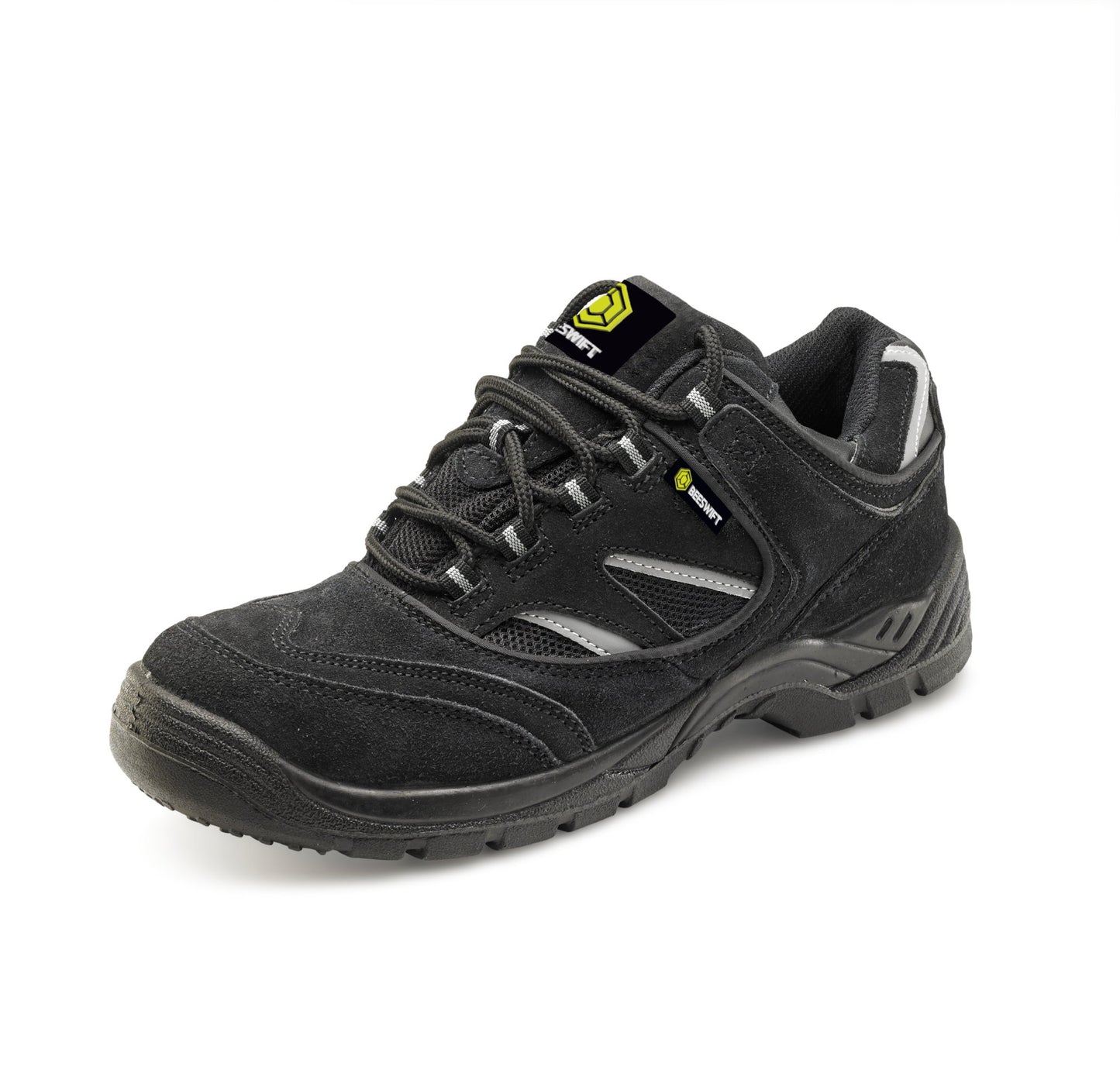Beeswift Trainer Shoe Black 10.5