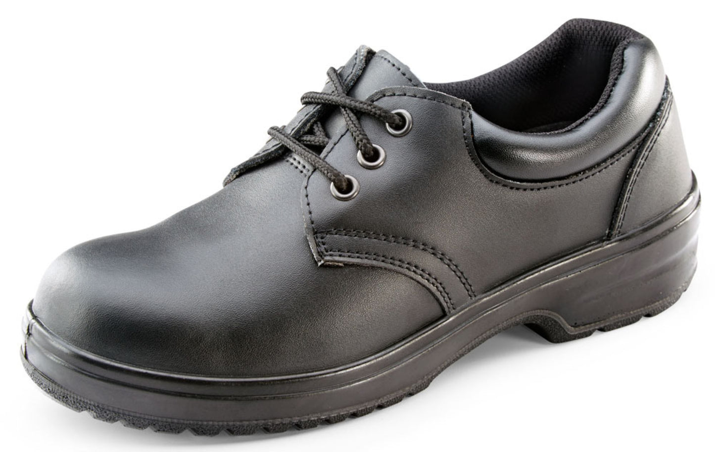 Beeswift Ladies Tie Shoe Black 35 / 02