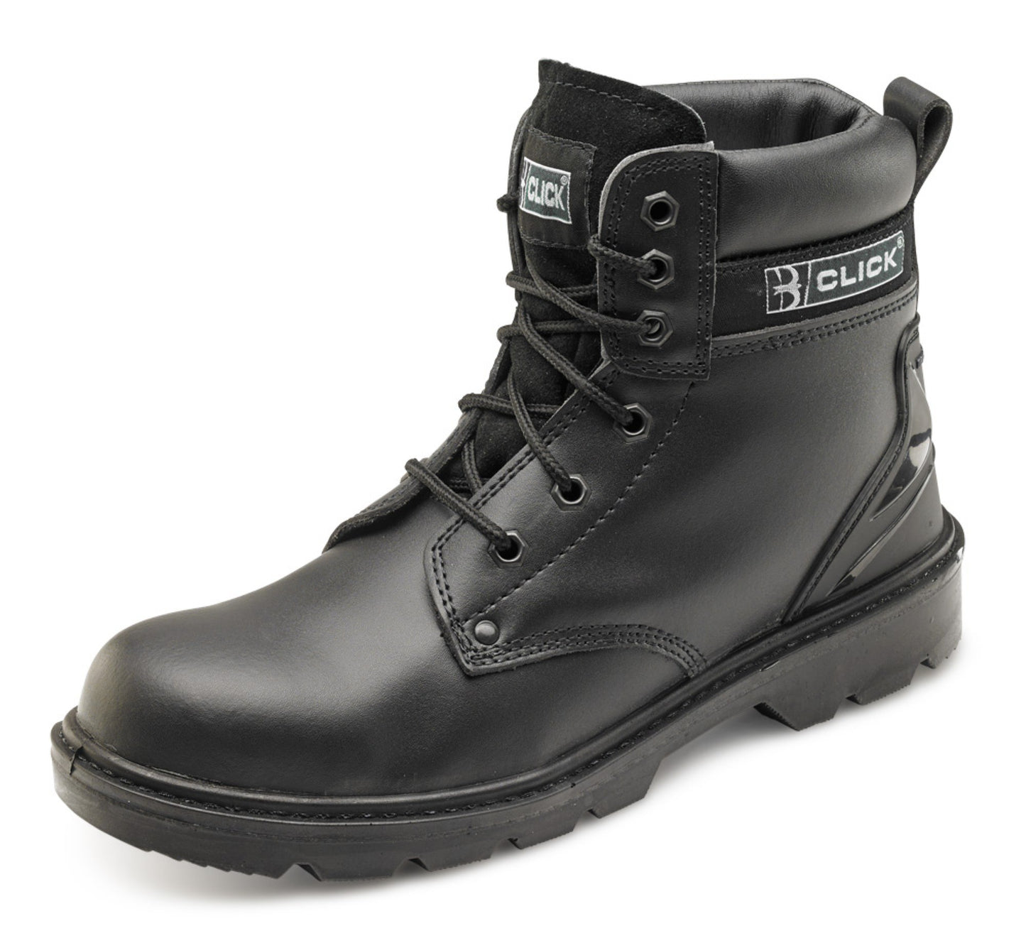 Beeswift Smooth Leather 6 inch Boot Black 09