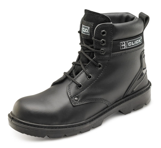 Beeswift Smooth Leather 6 inch Boot Black 07
