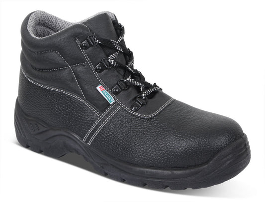 Beeswift Dual Density Pu Chukka S3 Black Boot 06.5