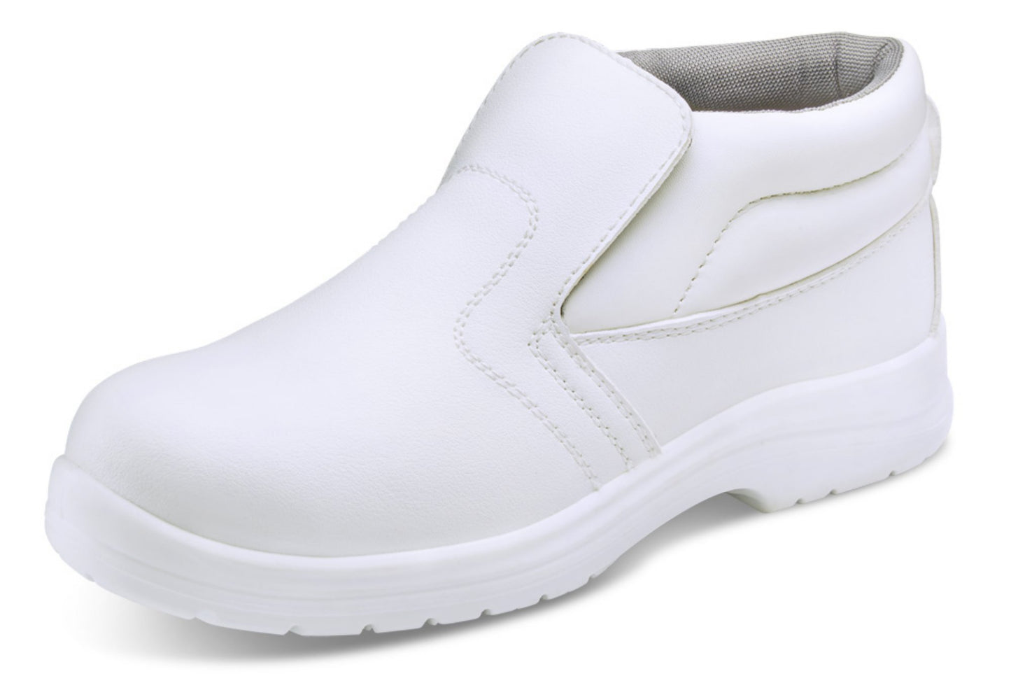 Beeswift Micro-Fibre Boot S2 White 06.5