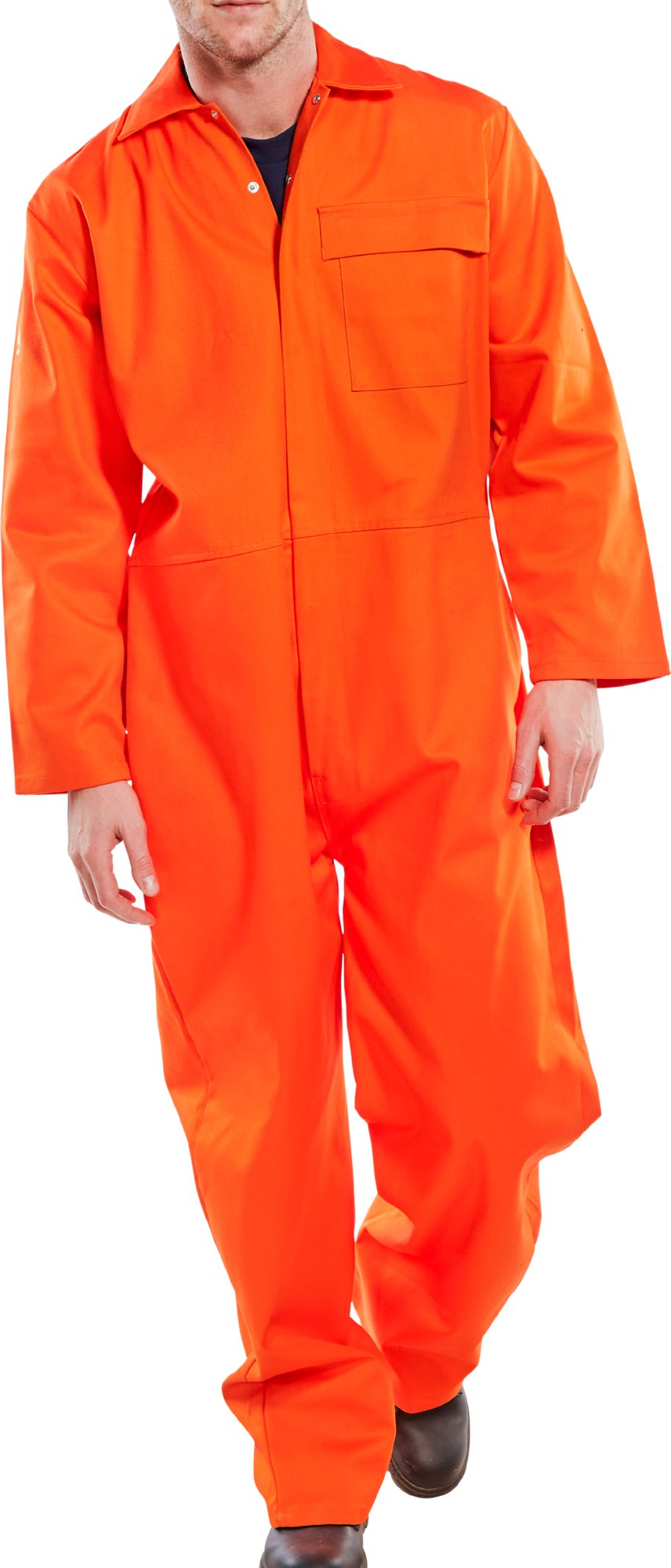 Beeswift Fire Retardant Boilersuit Orange 42