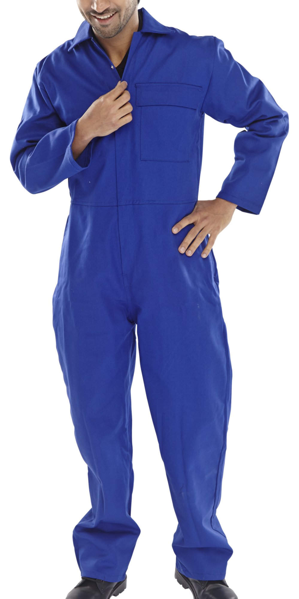 Beeswift Fire Retardant Boilersuit Royal Blue 52