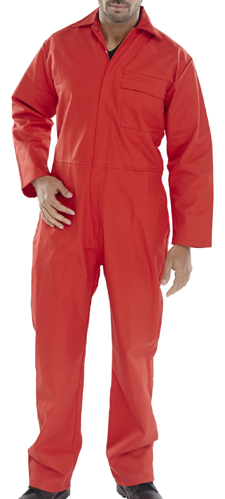 Beeswift Fire Retardant Boilersuit Red 36