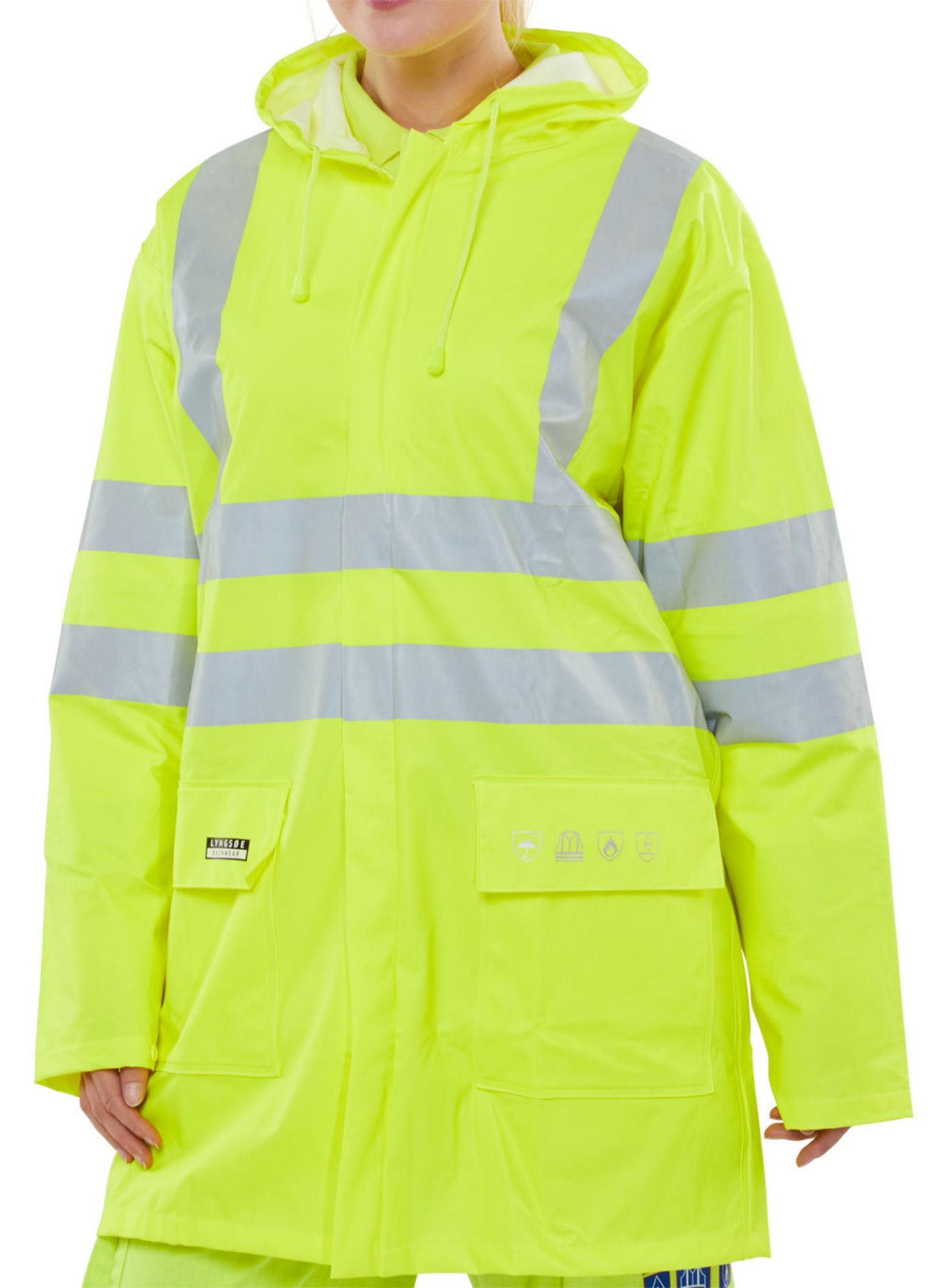 Beeswift Fire Retardant Anti-Static Jacket Saturn Yellow XL