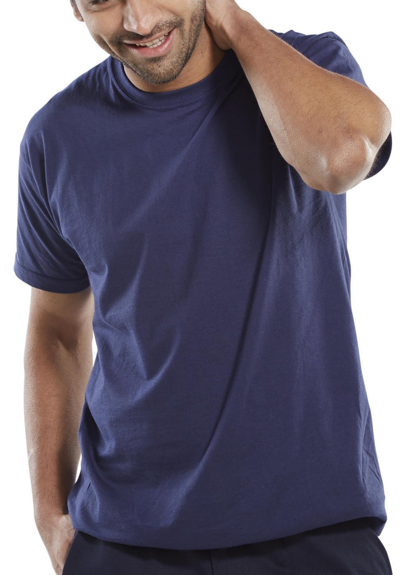 Beeswift Tee Shirt Navy Blue XL