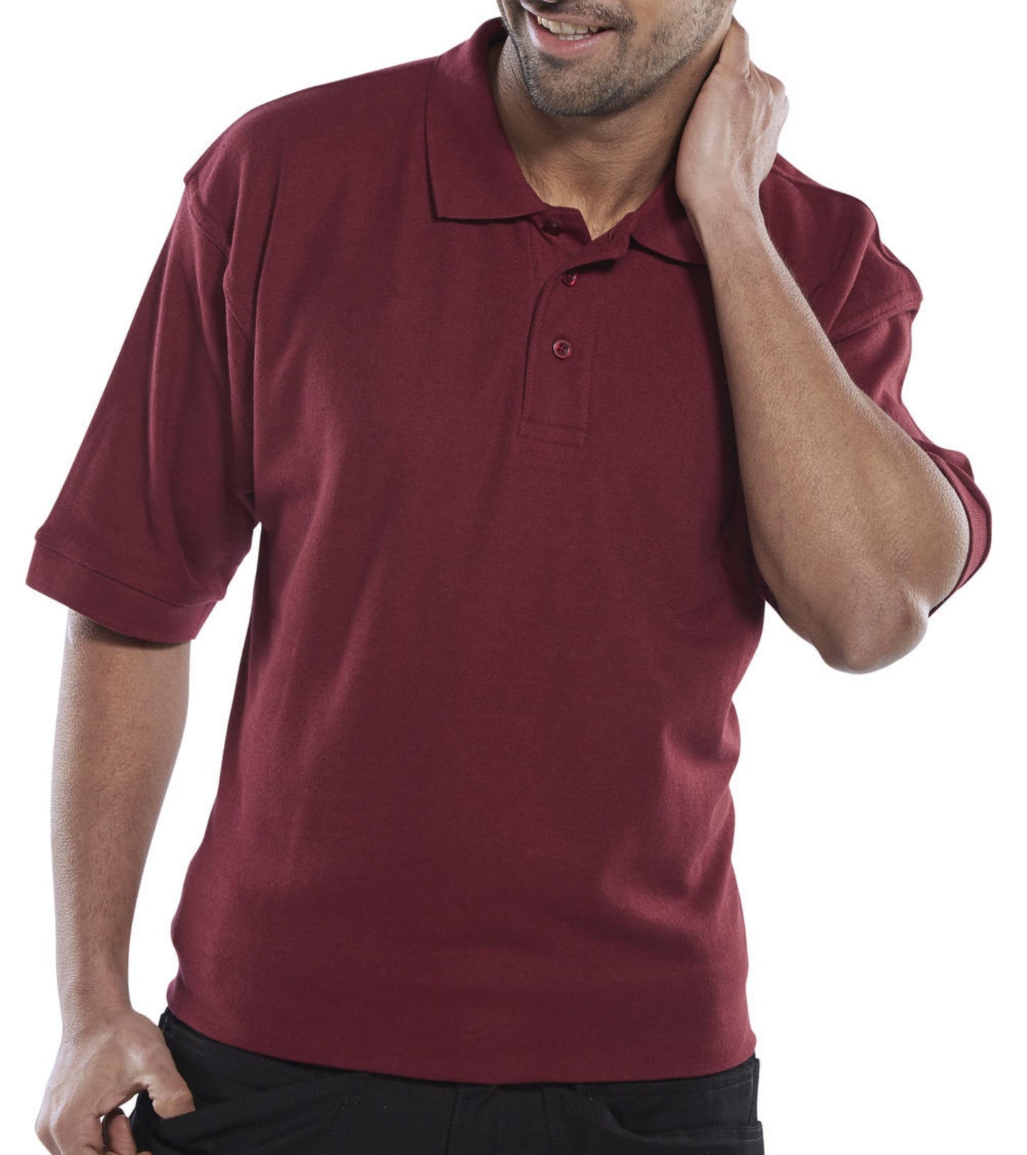 Beeswift Polo Shirt Burgundy M