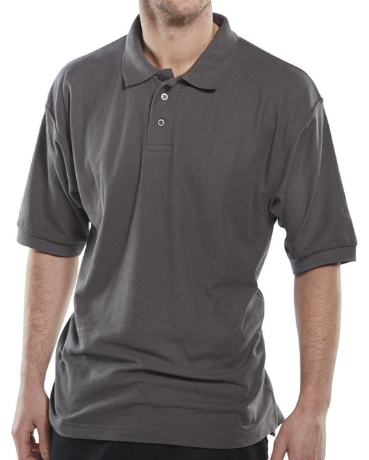 Beeswift Polo Shirt Grey 2XL