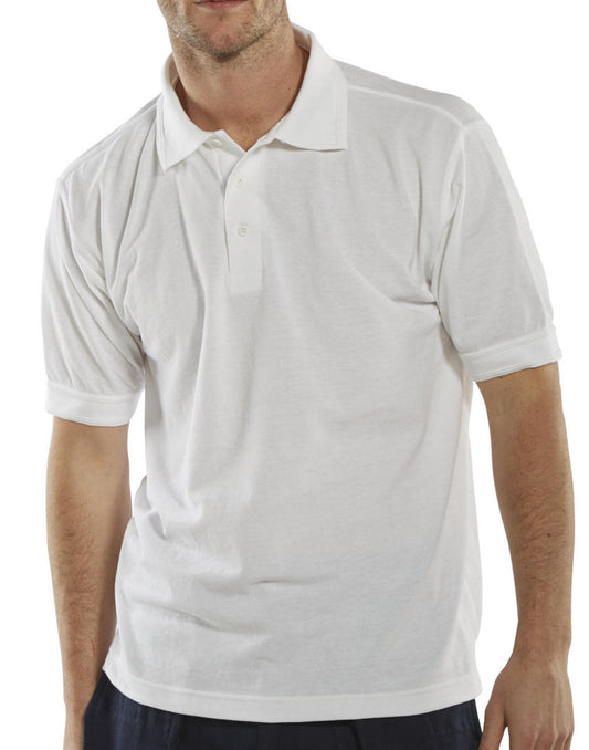 Beeswift Polo Shirt White M