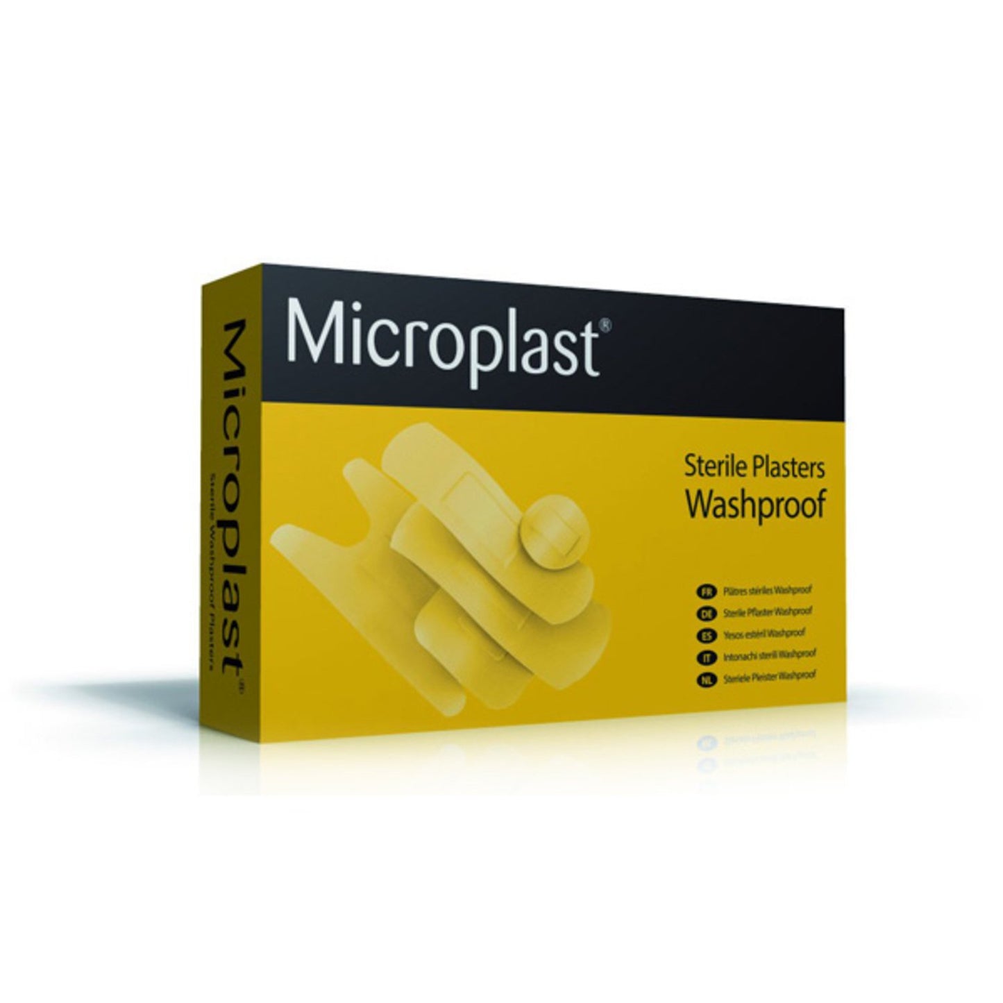 Microplast washproof spot plasters 2.2cm (box 100) - WHILE STOCK LASTS