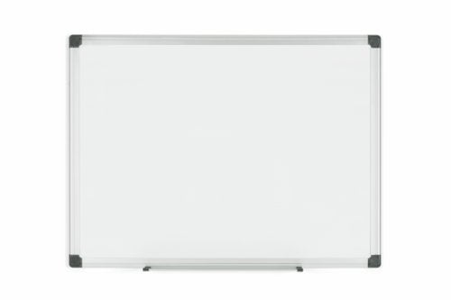 Bi-Office Maya Magnetic Enamel Whiteboard Aluminium Frame 600x450mm - CR0401170 DD