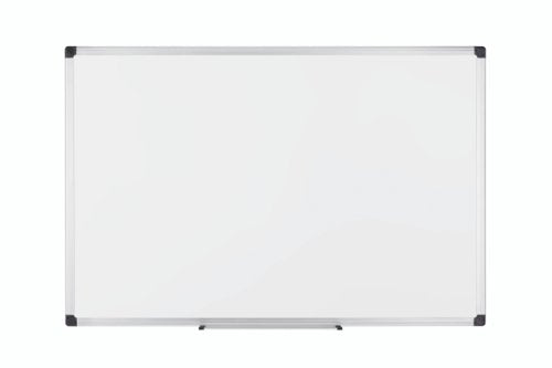 Bi-Office Maya Magnetic Enamel Whiteboard Aluminium Frame 900x600mm - CR0601170 DD