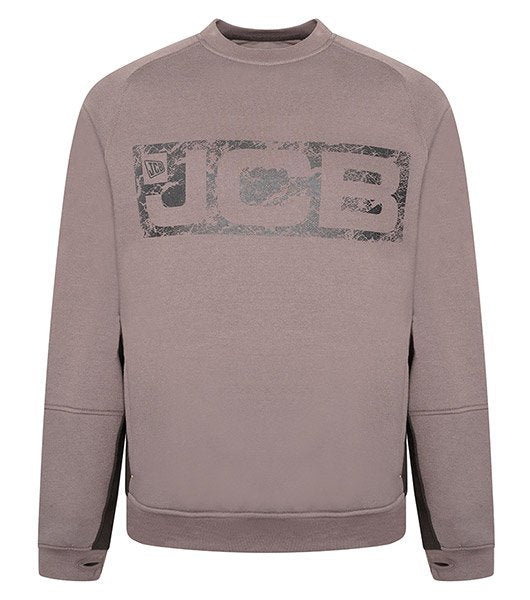 JCB Trade Crew Sweatshirt Grey L