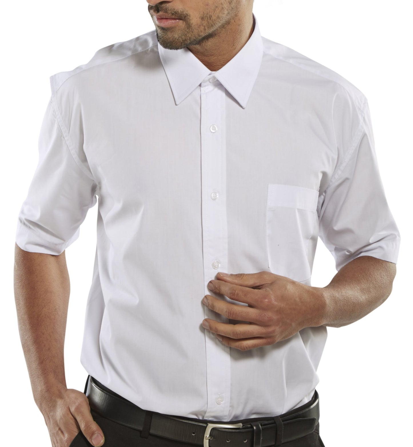 Beeswift Classic Shirt Short Sleeve White 18