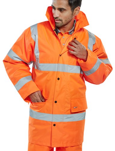 Beeswift Constuctor Traffic Jacket Orange  XX Large (Pack 1) - CTJENGORXXL