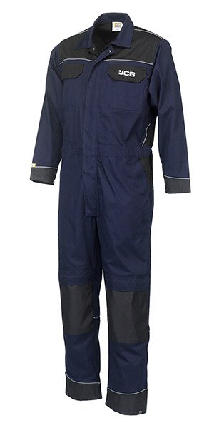 JCB Trade Coverall Navy/Black M