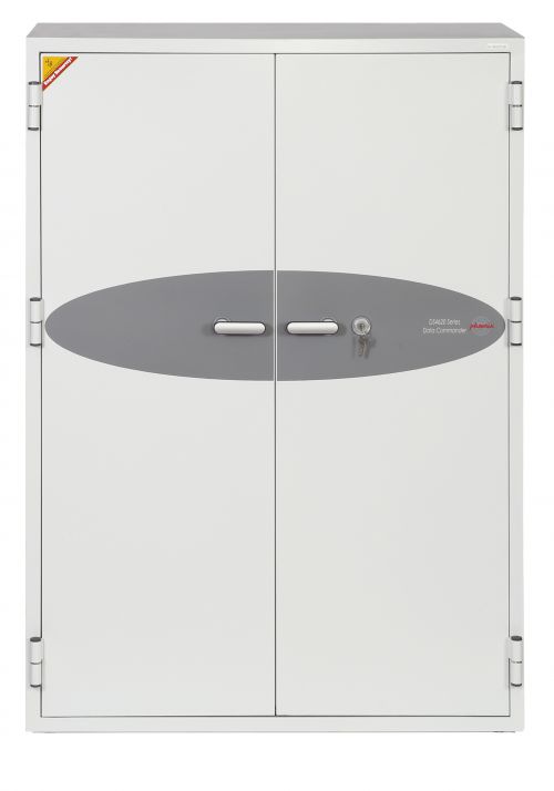 Phoenix Data Commander Size 3 Data Safe Key Lock White DS4623K DD