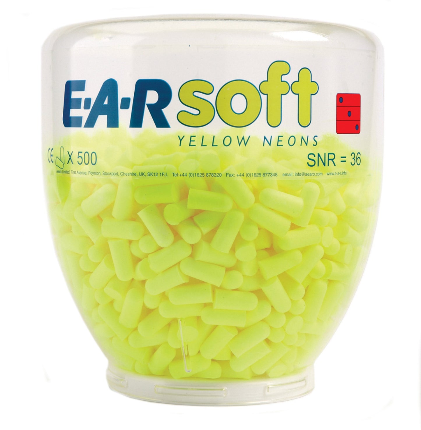 3M E.A.R. Soft Neons Refill Bottle PD-01002 (Pack of 500)