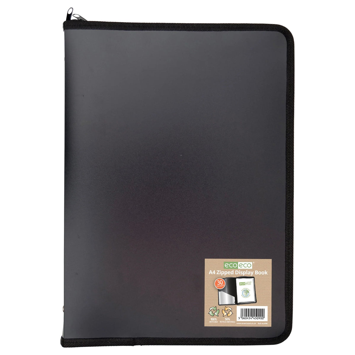 A4 30 Pocket Zipped Display Book