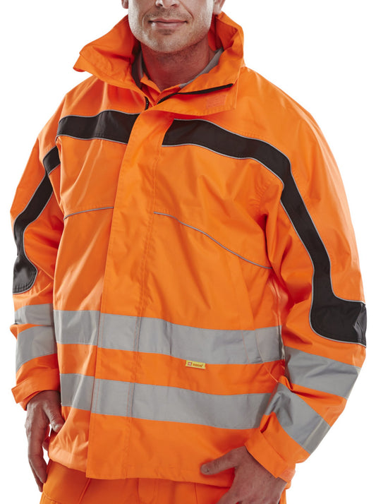 Beeswift Eton Breathable En471 Jacket Orange 3XL