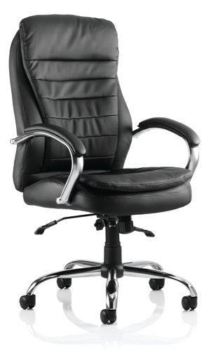 Rocky Executive Chair Black Leather High Back EX000061 DD