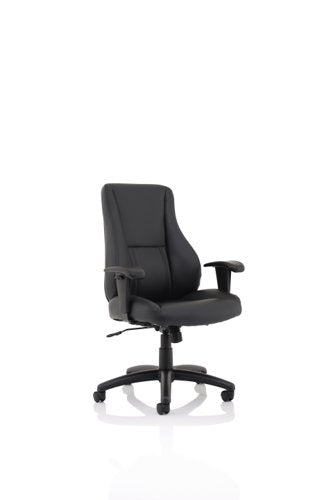 Winsor Black Leather Chair No Headrest EX000212 DD