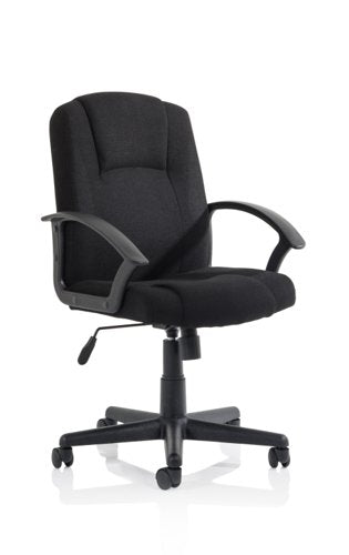 Bella Executive Managers Chair Black Fabric EX000246 DD